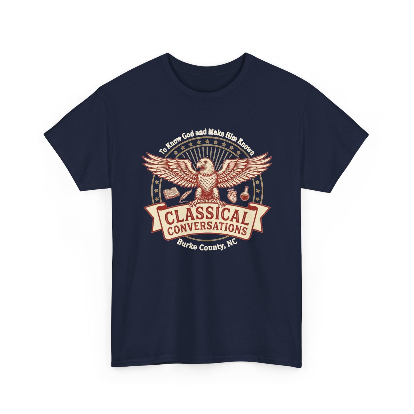 Burke County, NC - Eagle Logo Tee