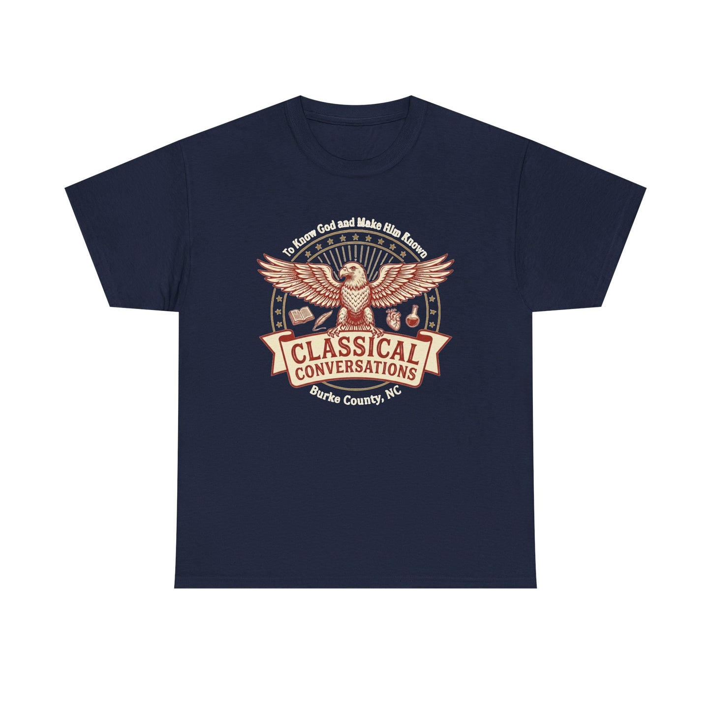 Burke County, NC - Eagle Logo Tee