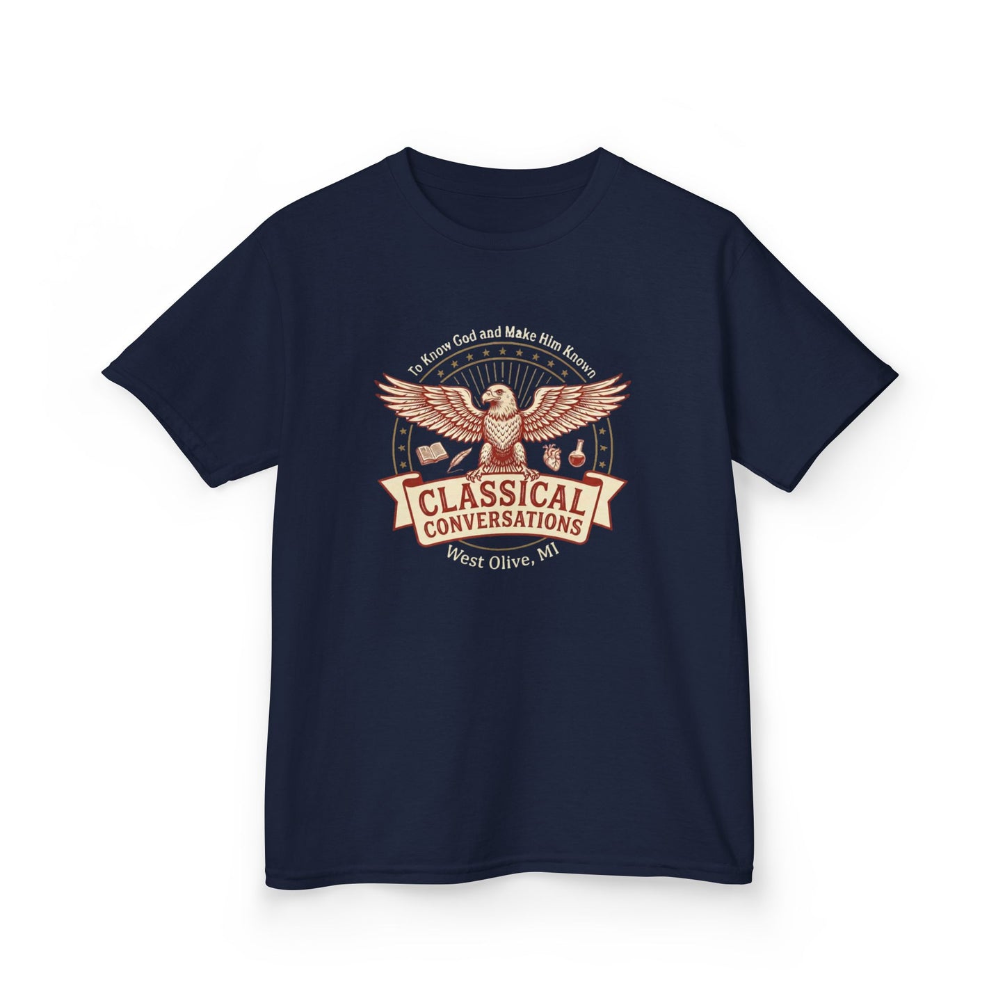 Kids Tee — West Olive - Vintage Eagle Tee