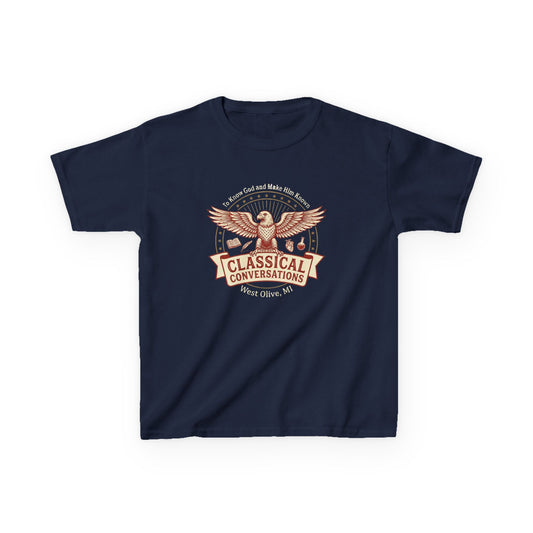 Kids Tee — West Olive - Vintage Eagle Tee